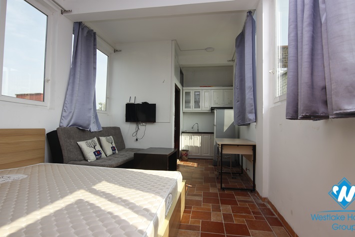 A little cozy studio for rent on Dien Bien Phu st,  Ba Dinh District